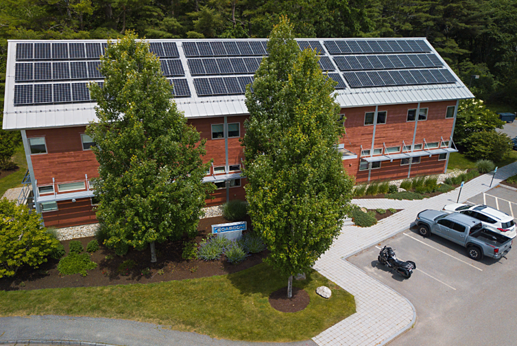 Cascon's 25 kW solar array